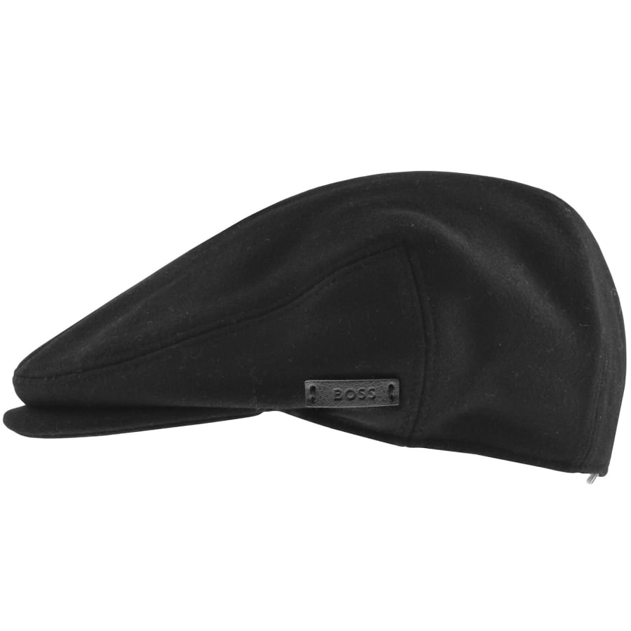 BOSS Stefaan Flat Cap Black